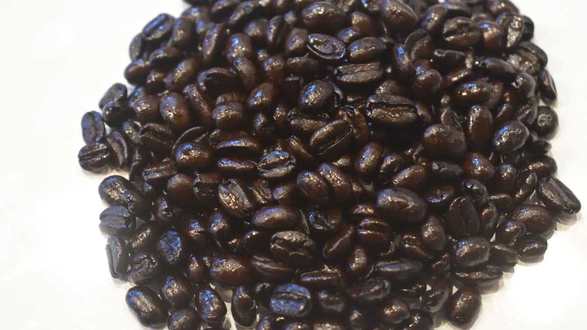 コーヒー豆 変色