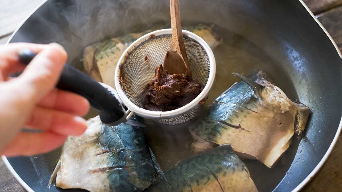 サバの味噌煮　冷凍保存